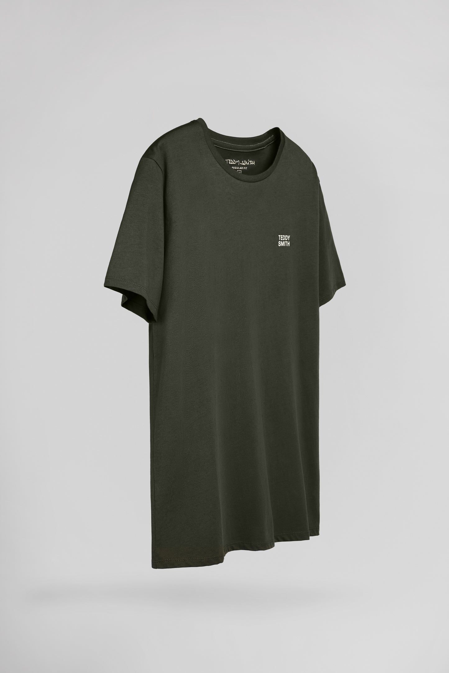 T-shirt col rond THE TEE 1 MC DEEP KAKI