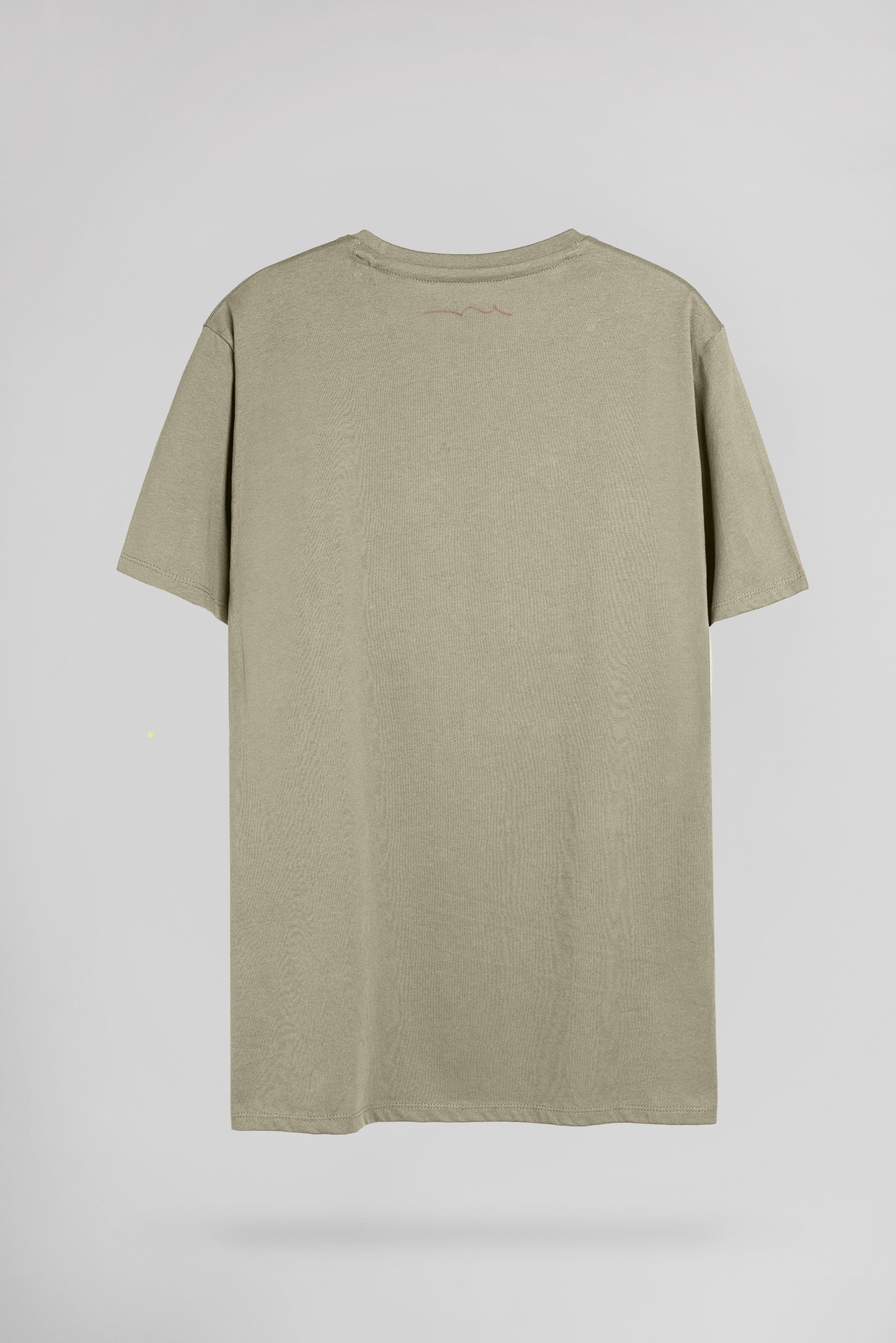 T-shirt col rond THE TEE 1 MC BLEACH KAKI