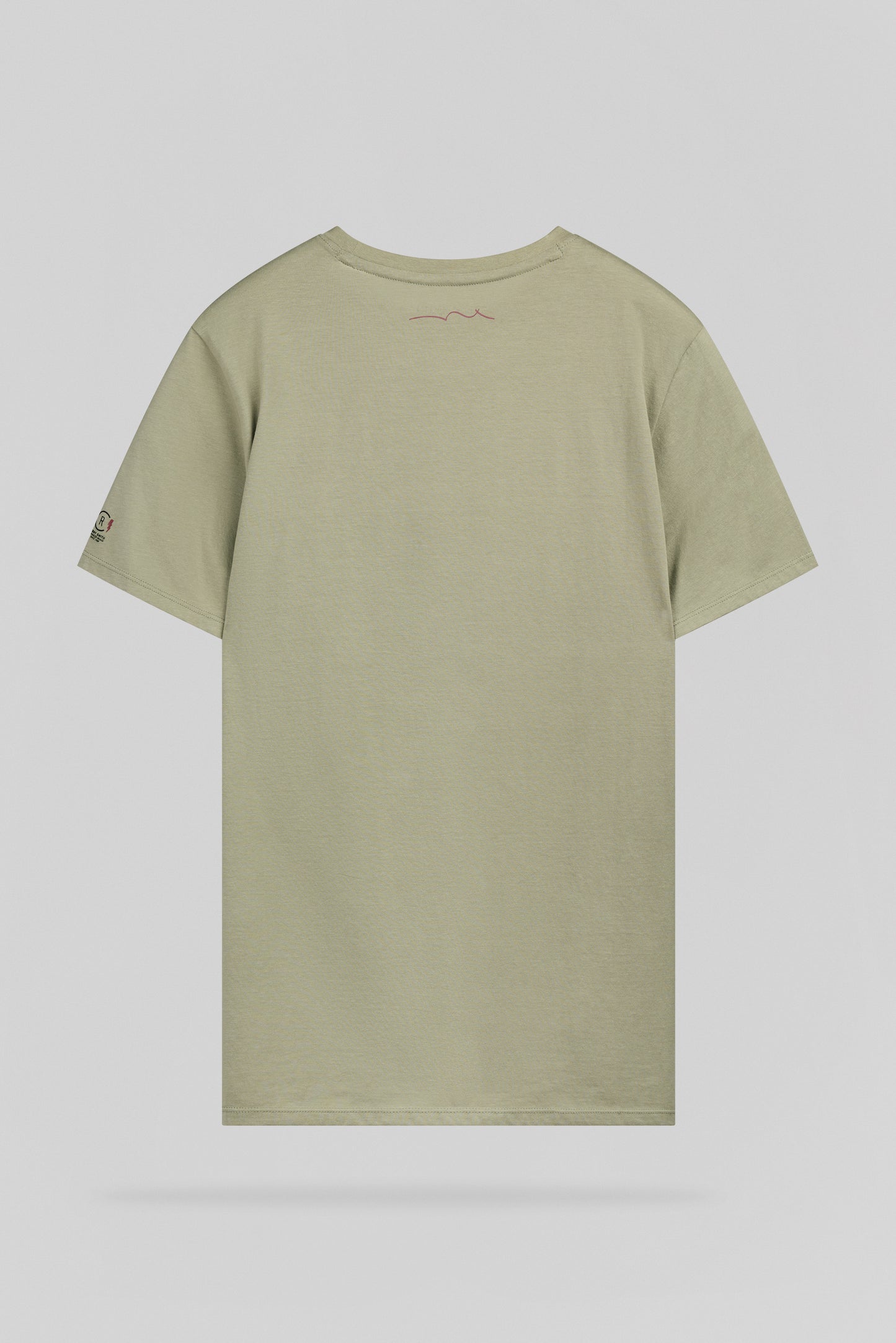 T-shirt col rond T-CARSO MC BLEACH KAKI