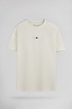 T-shirt col rond T-JIM MC MIDDLE WHITE
