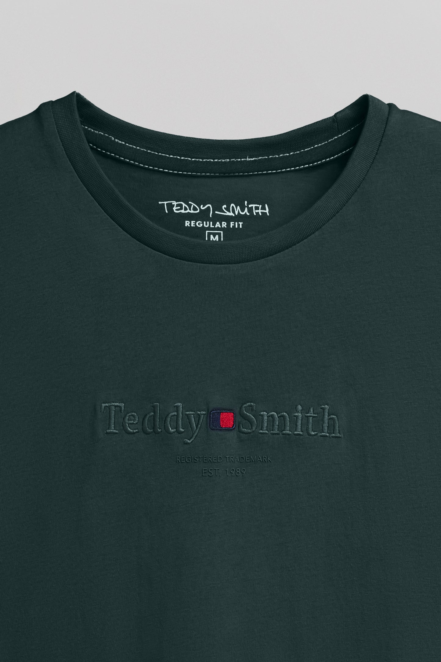 T-shirt col rond T-JIM MC VERT PIN