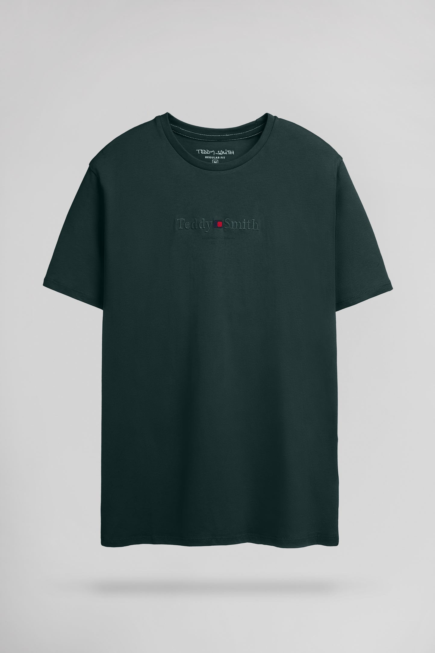 T-shirt col rond T-JIM MC VERT PIN