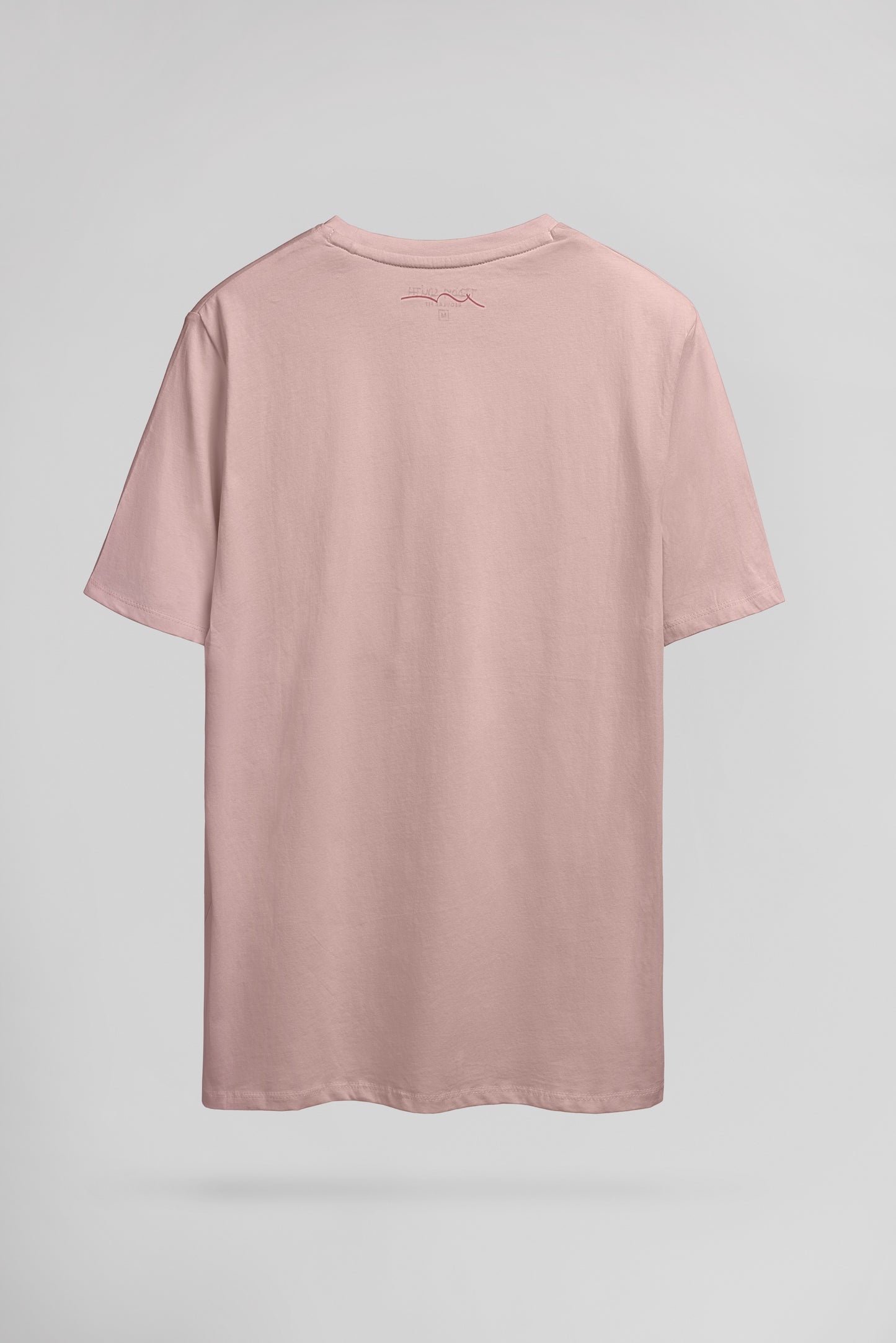 T-shirt col rond T-JIM MC WOOD ROSE