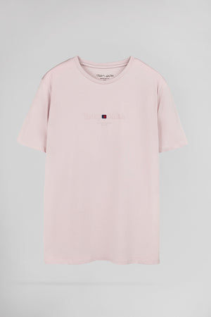 T-shirt col rond T-JIM MC ROSE QUARTZ