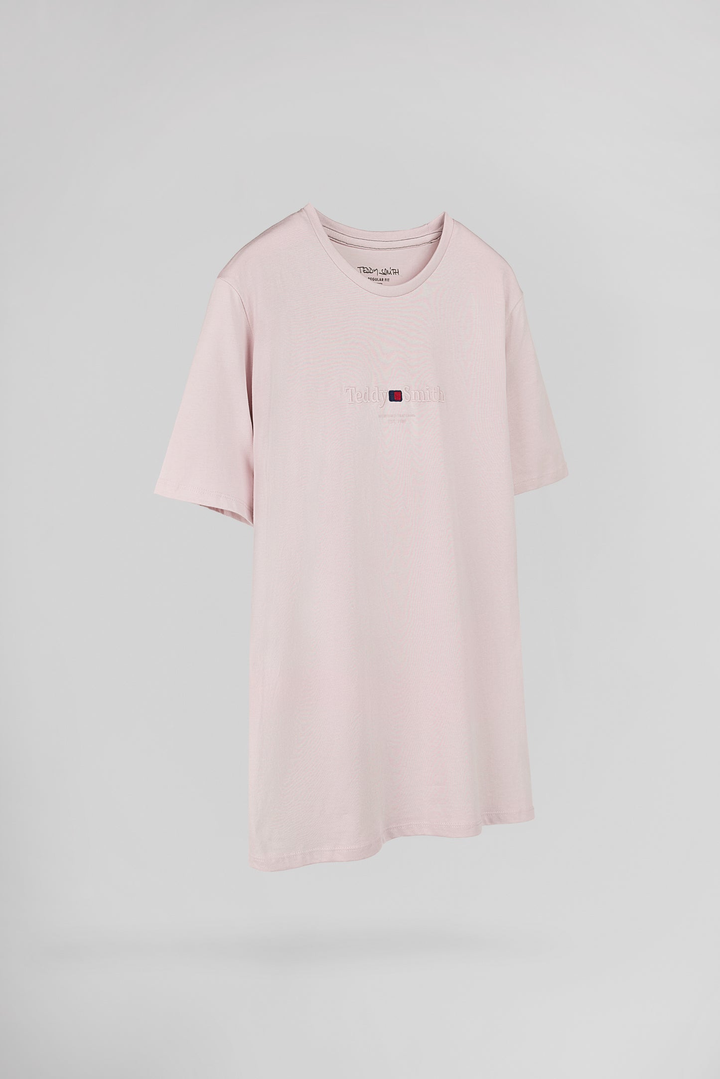 T-shirt col rond T-JIM MC ROSE QUARTZ