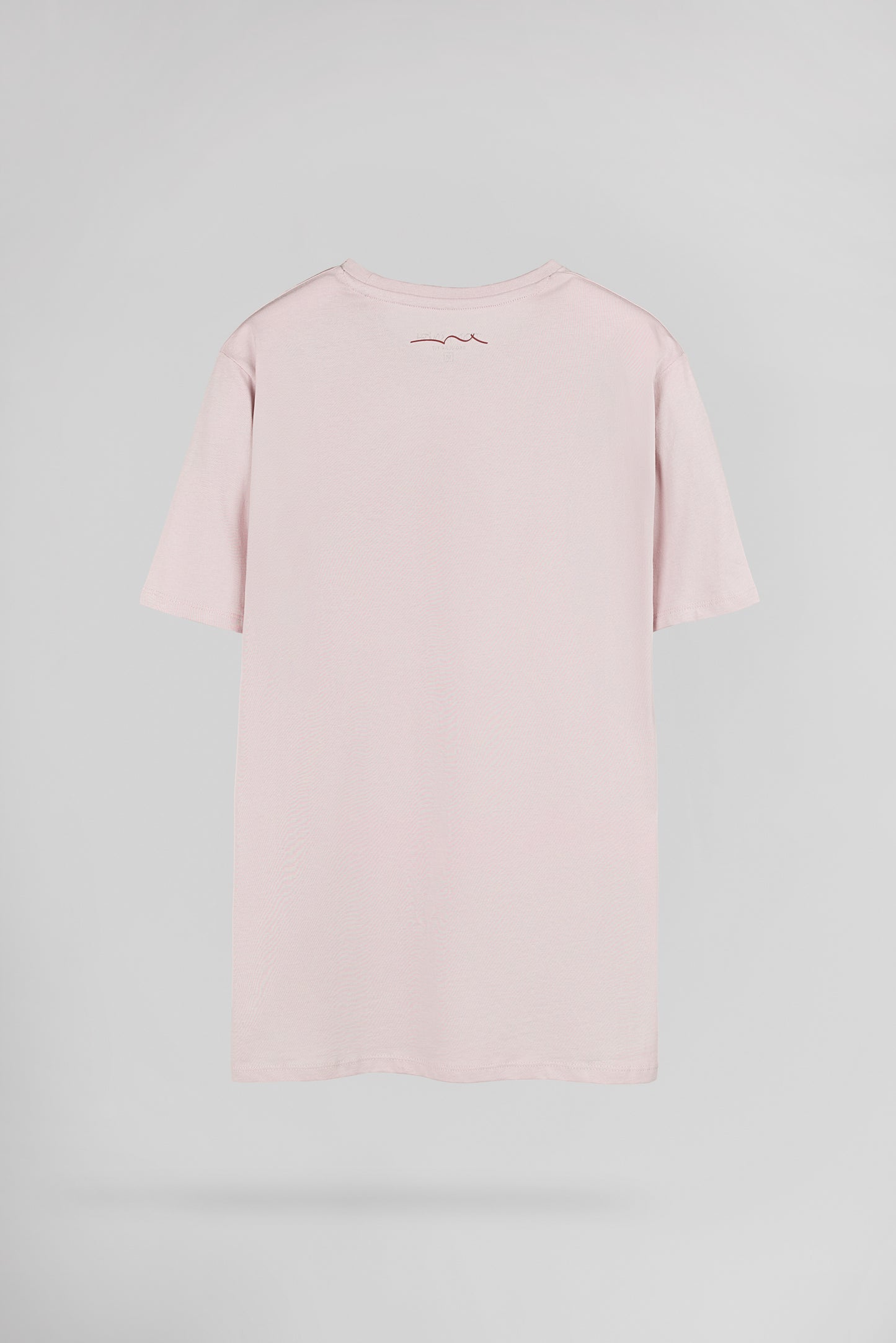 T-shirt col rond T-JIM MC ROSE QUARTZ