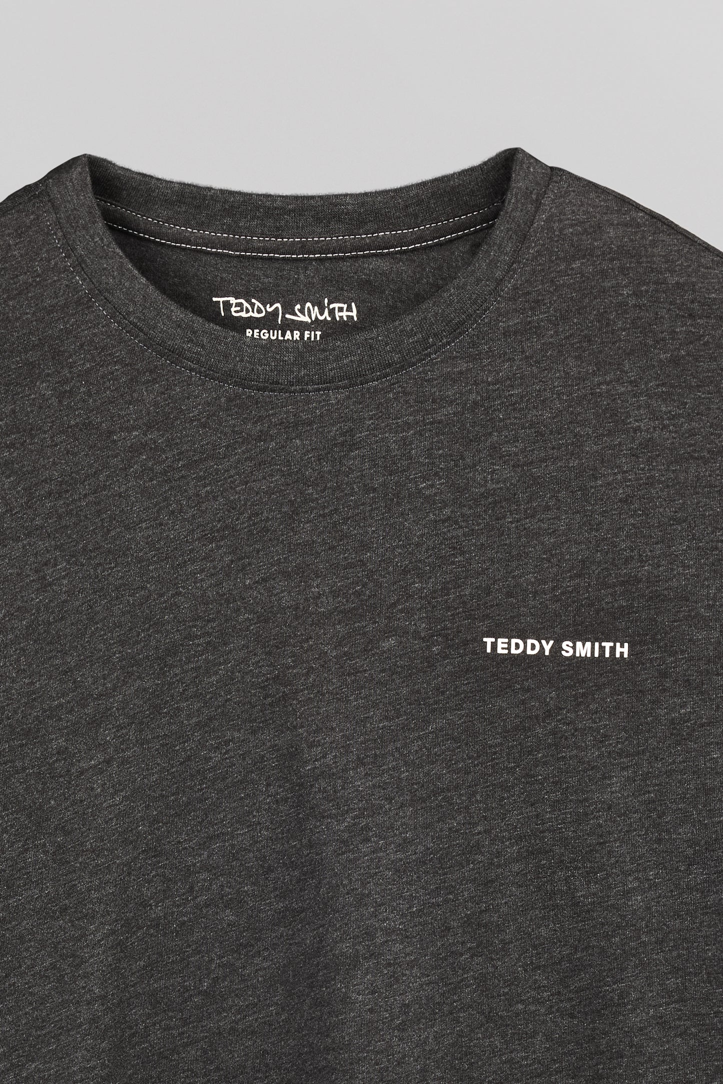 T-shirt col rond THE TEE 2 ML ANTHRACITE CHINE
