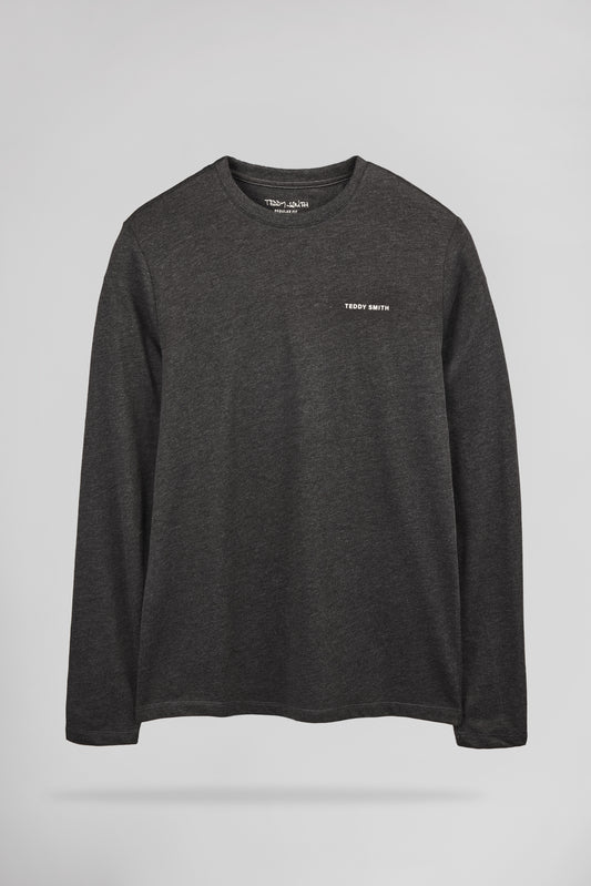 Achat T-shirt col rond THE TEE 2 ML ANTHRACITE CHINE