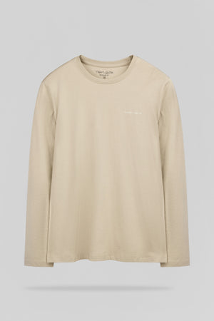T-shirt col rond THE TEE 2 ML BEIGE