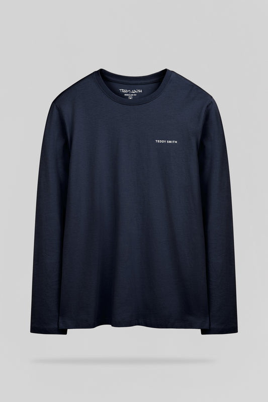 Achat T-shirt col rond THE TEE 2 ML US NAVY