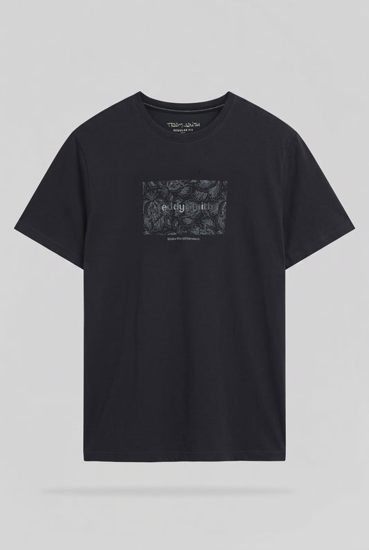 Achat T-shirt col rond T-ARES MC DARK NAVY