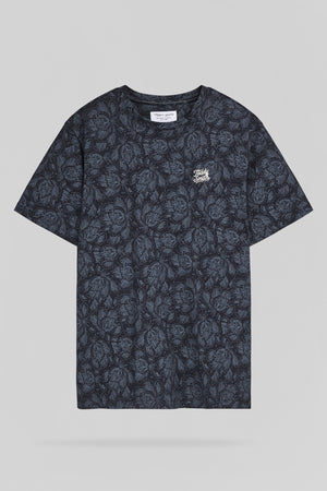 T-shirt T-ARESKI MC DARK NAVY