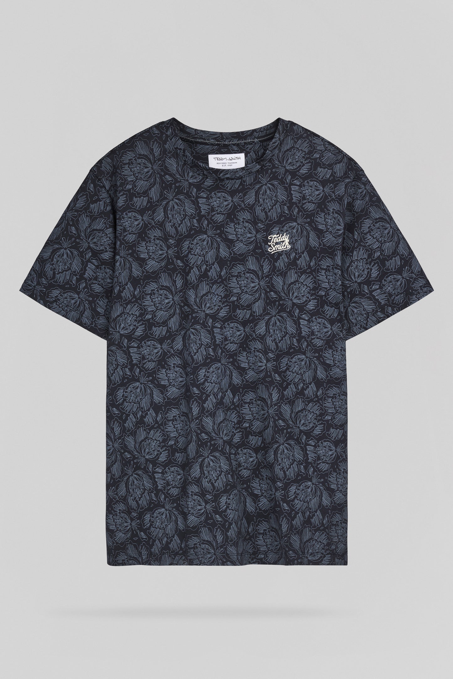 T-shirt T-ARESKI MC DARK NAVY