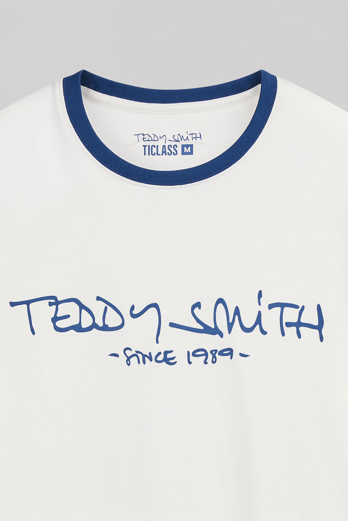 T-shirt TICLASS MC MIDDLE WHITE