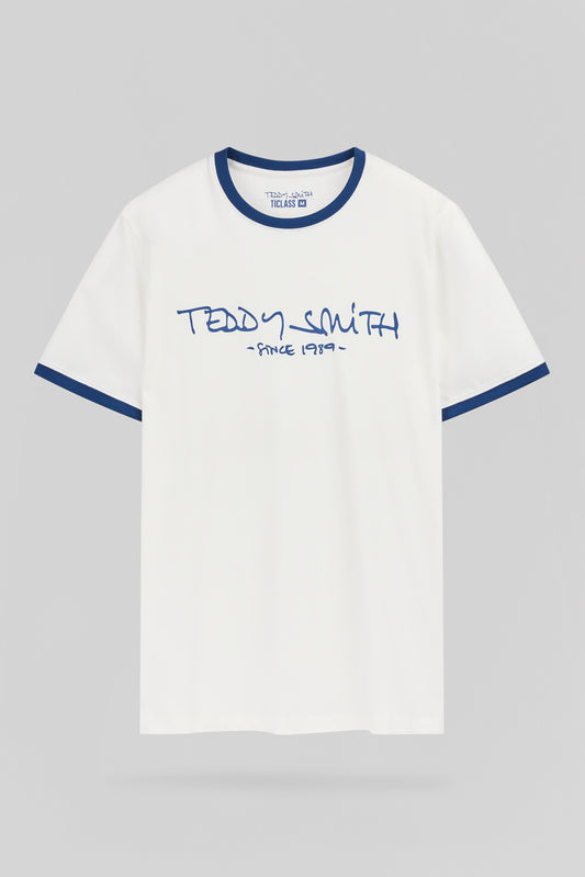 Achat T-shirt TICLASS MC MIDDLE WHITE