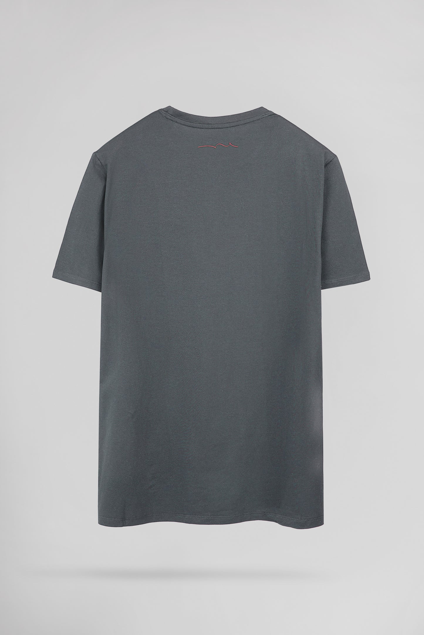 T-shirt T-COMPANY MC GRIS METEORE