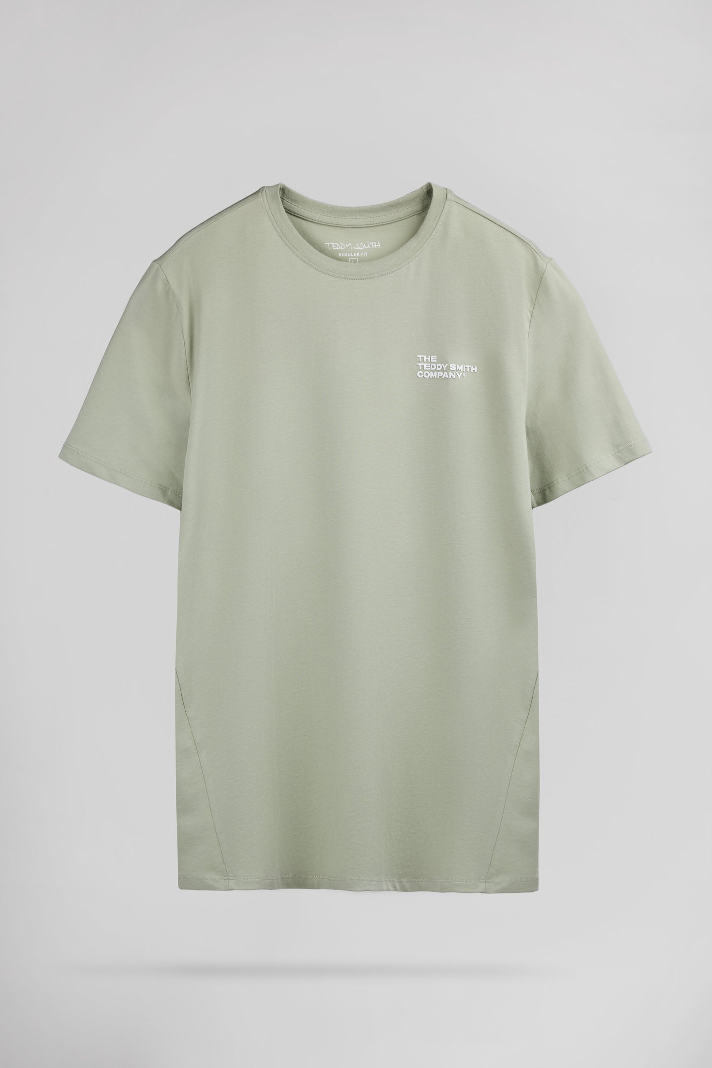 T-shirt T-COMPANY MC VERT SAUGE