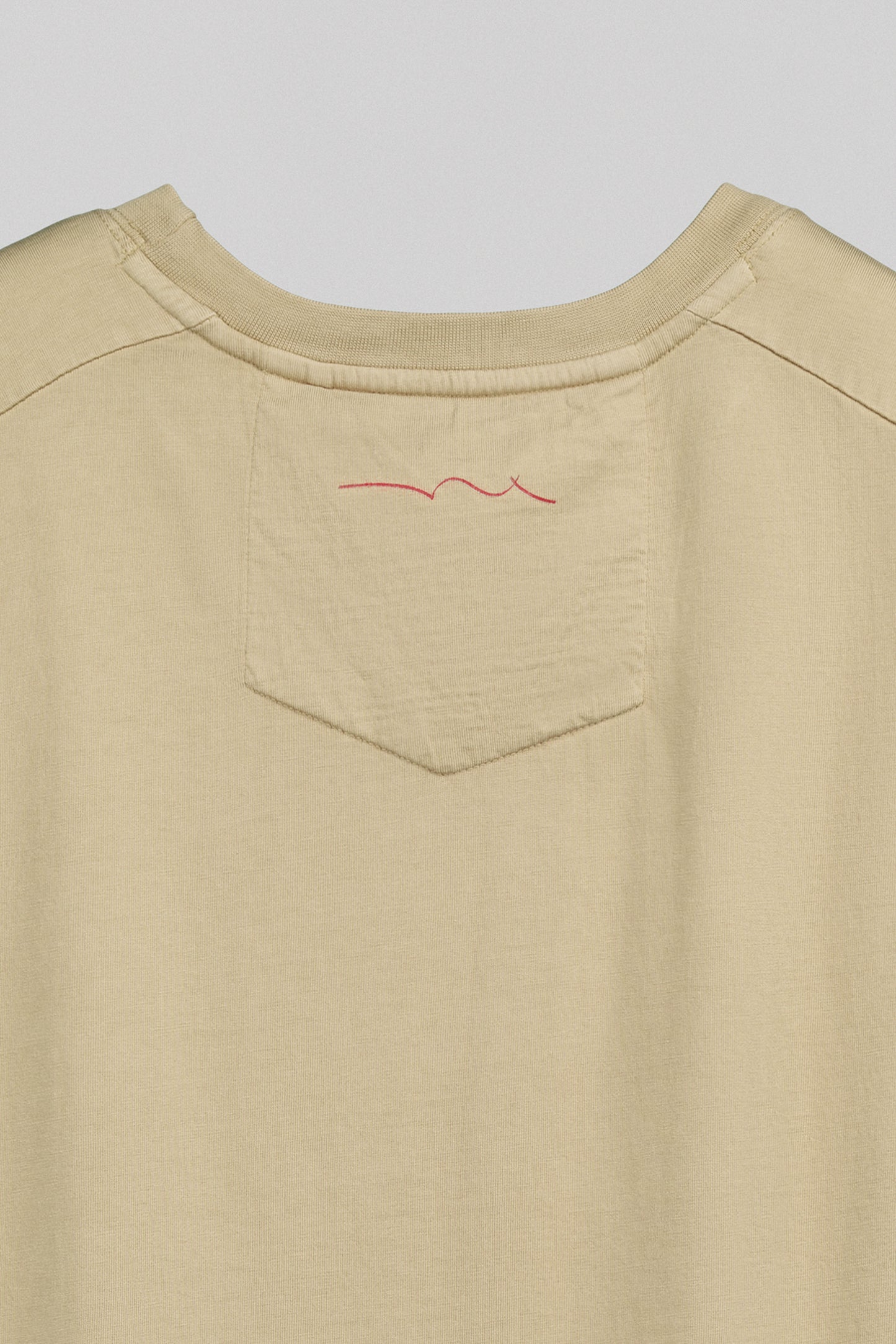 T-shirt ample T-NATEO MC WOLF BEIGE