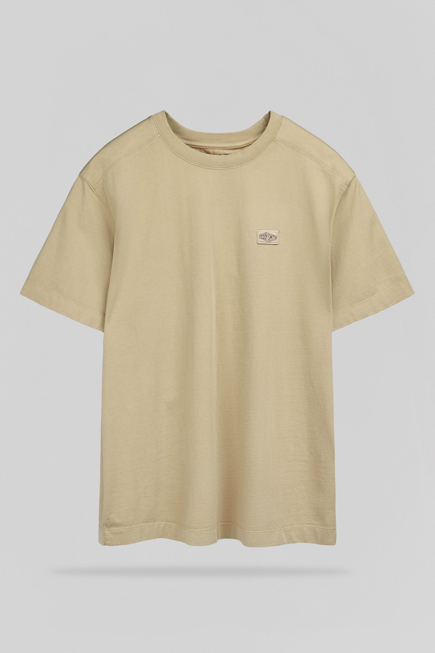 T-shirt ample T-NATEO MC WOLF BEIGE