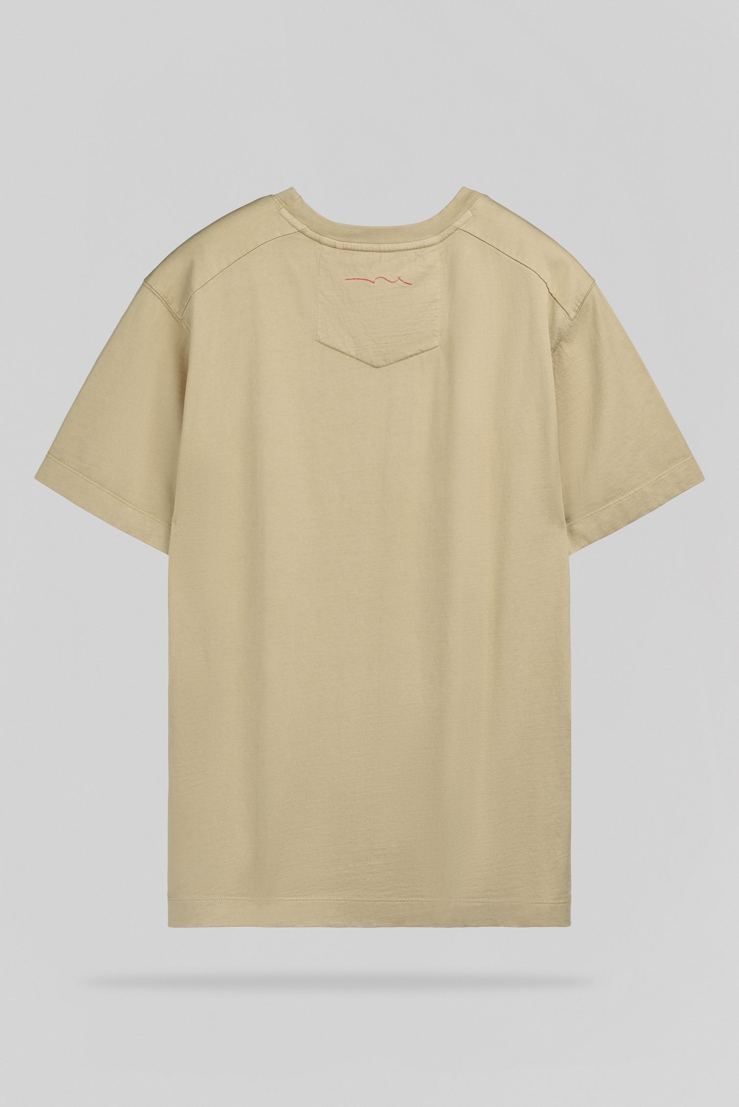 T-shirt ample T-NATEO MC WOLF BEIGE