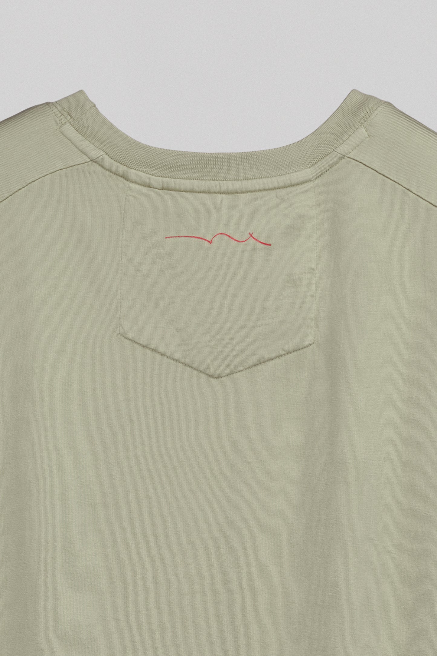 T-shirt ample T-NATEO MC BLEACH KAKI