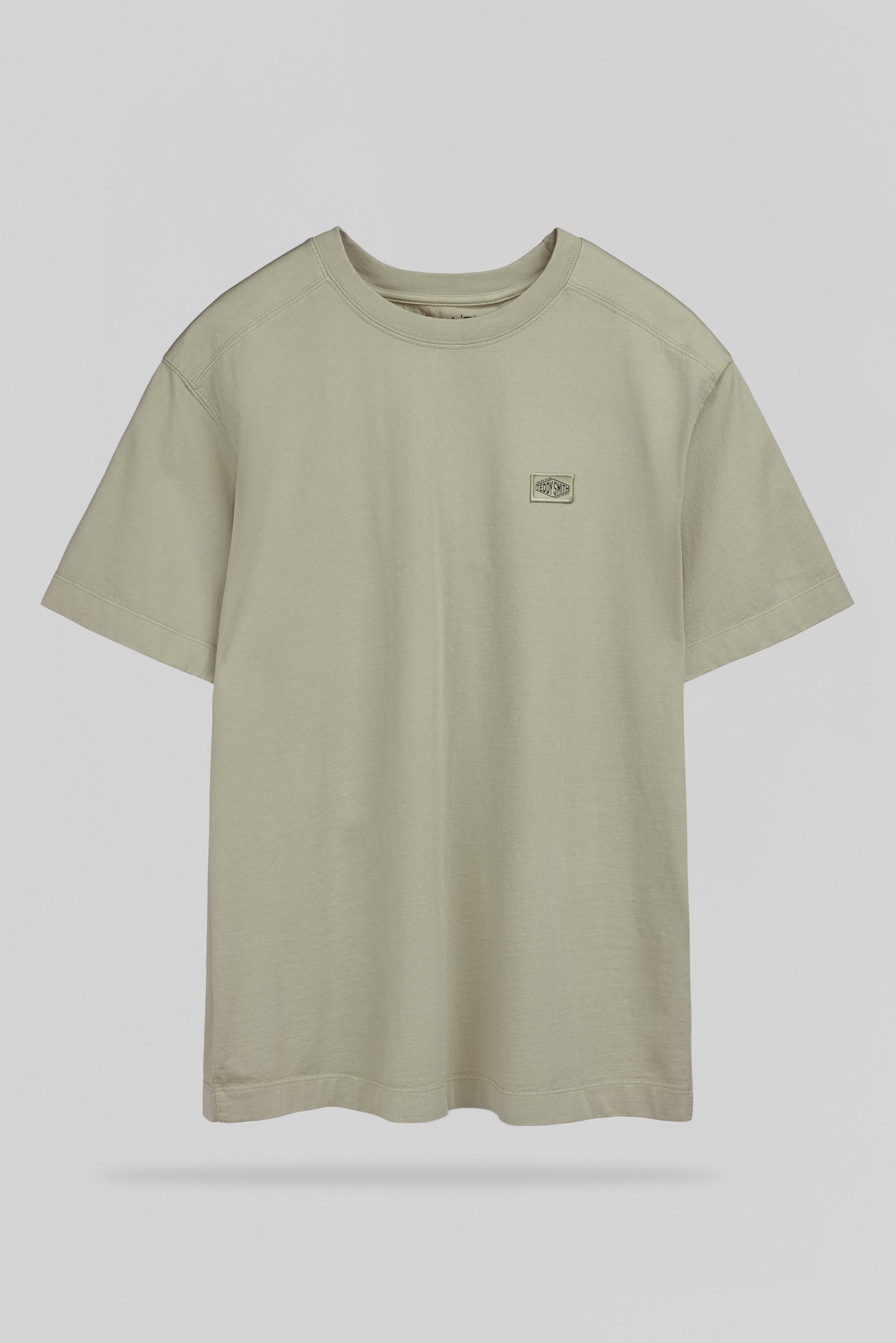 T-shirt ample T-NATEO MC BLEACH KAKI