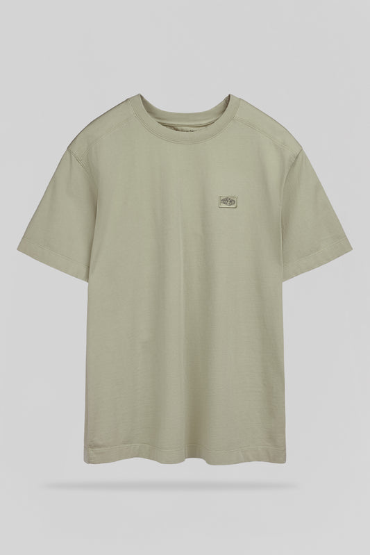 Achat T-shirt ample T-NATEO MC BLEACH KAKI