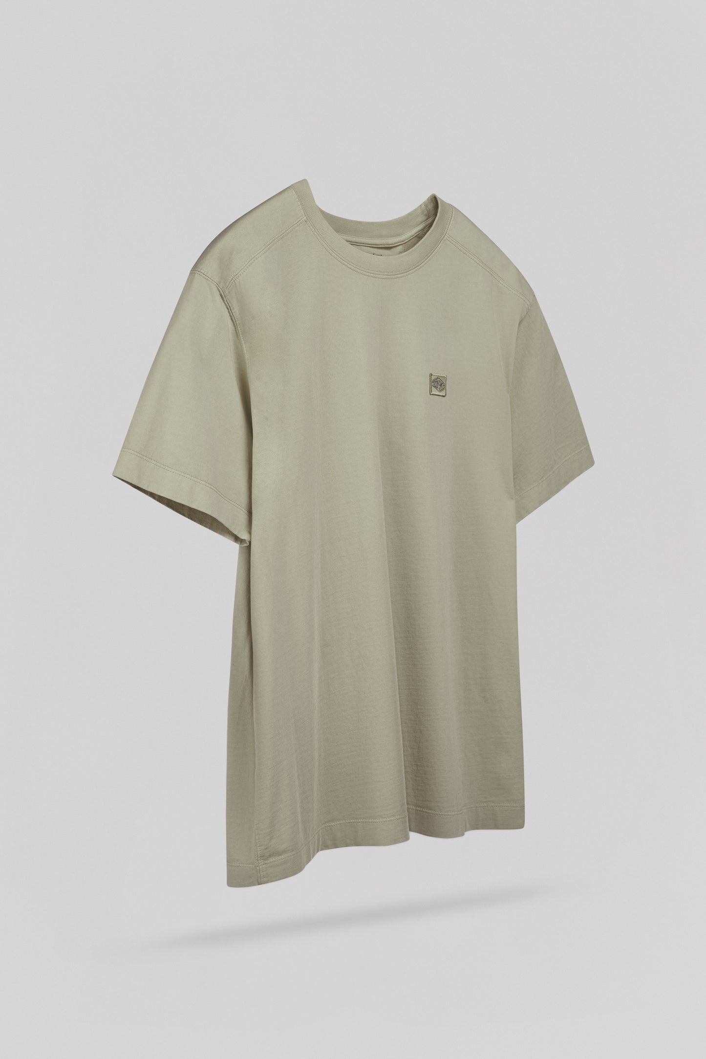 T-shirt ample T-NATEO MC BLEACH KAKI