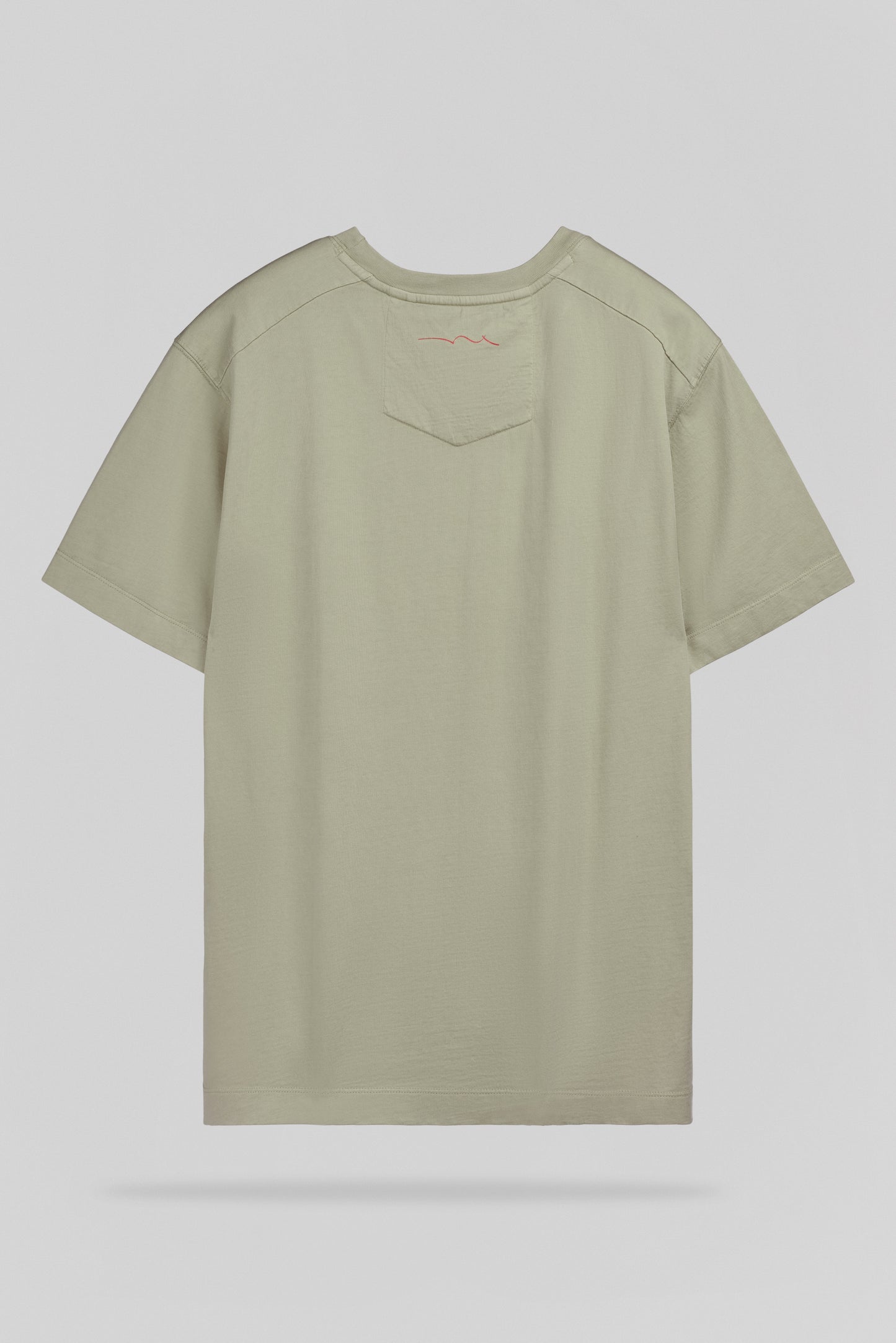 T-shirt ample T-NATEO MC BLEACH KAKI
