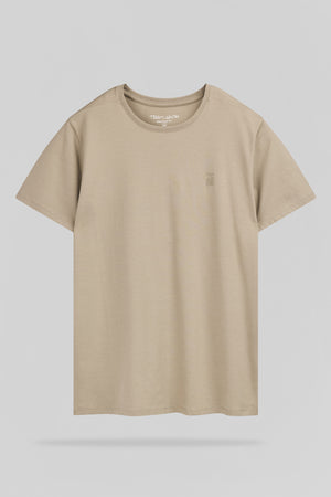 T-shirt T-TELO MC WOLF BEIGE