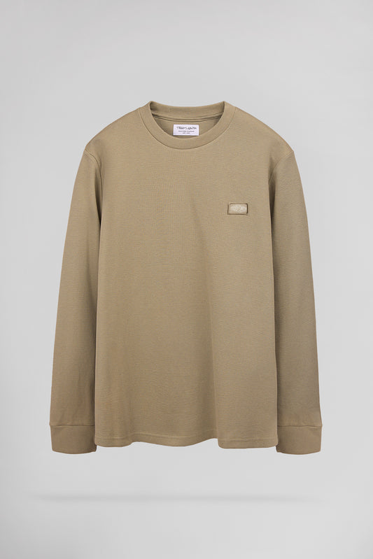 Achat T-shirt Manches Longues T-WAFFLE ML WOLF BEIGE