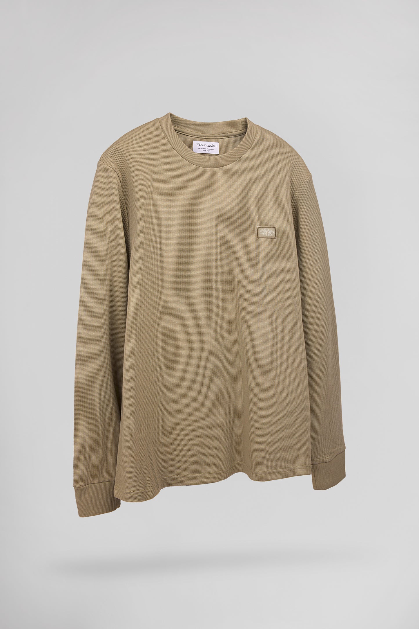 T-shirt Manches Longues T-WAFFLE ML WOLF BEIGE