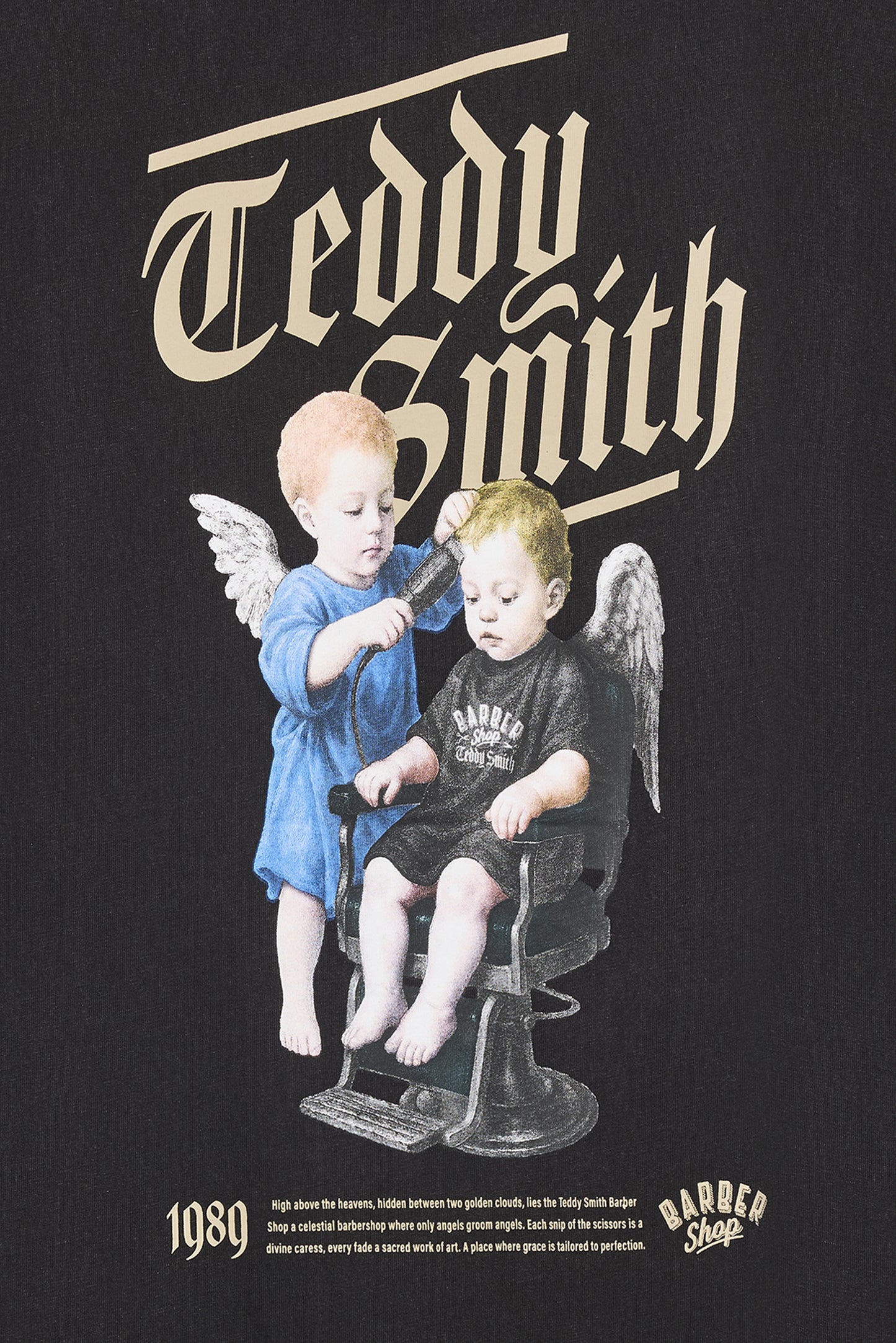 T-shirt T-ANGEL MC NOIR