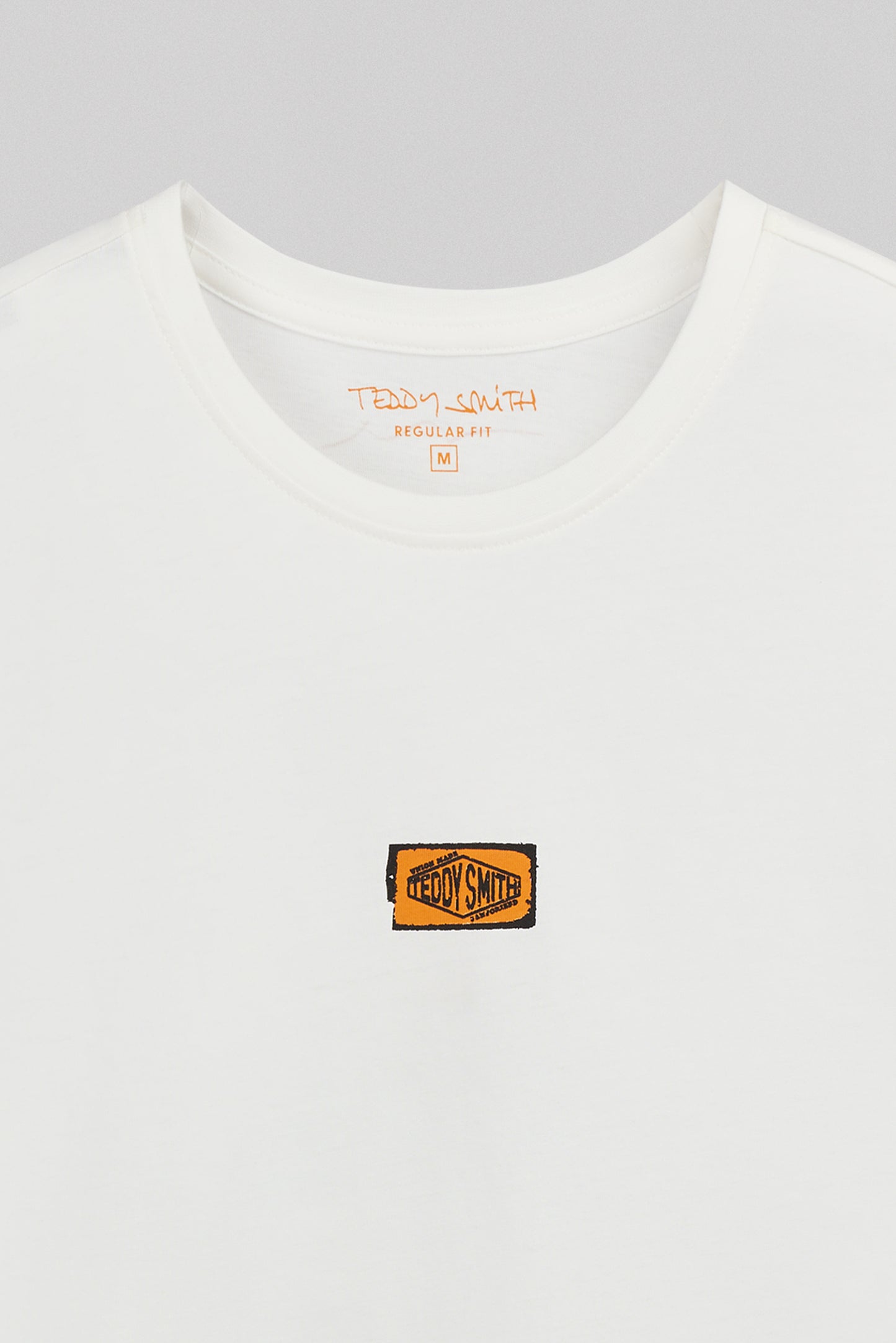 T-shirt T-BEAR MC MIDDLE WHITE