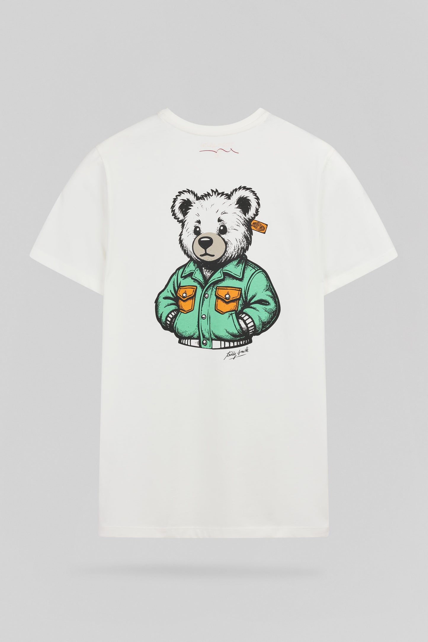 T-shirt T-BEAR MC MIDDLE WHITE