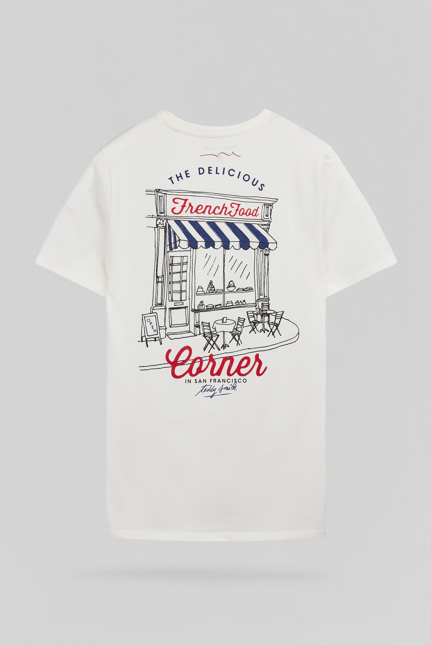 T-shirt T-CORNER MC MIDDLE WHITE