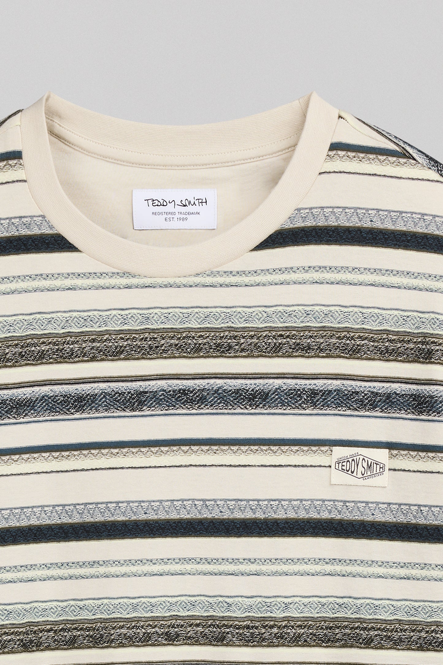 T-shirt T-MATEO MC CREAM