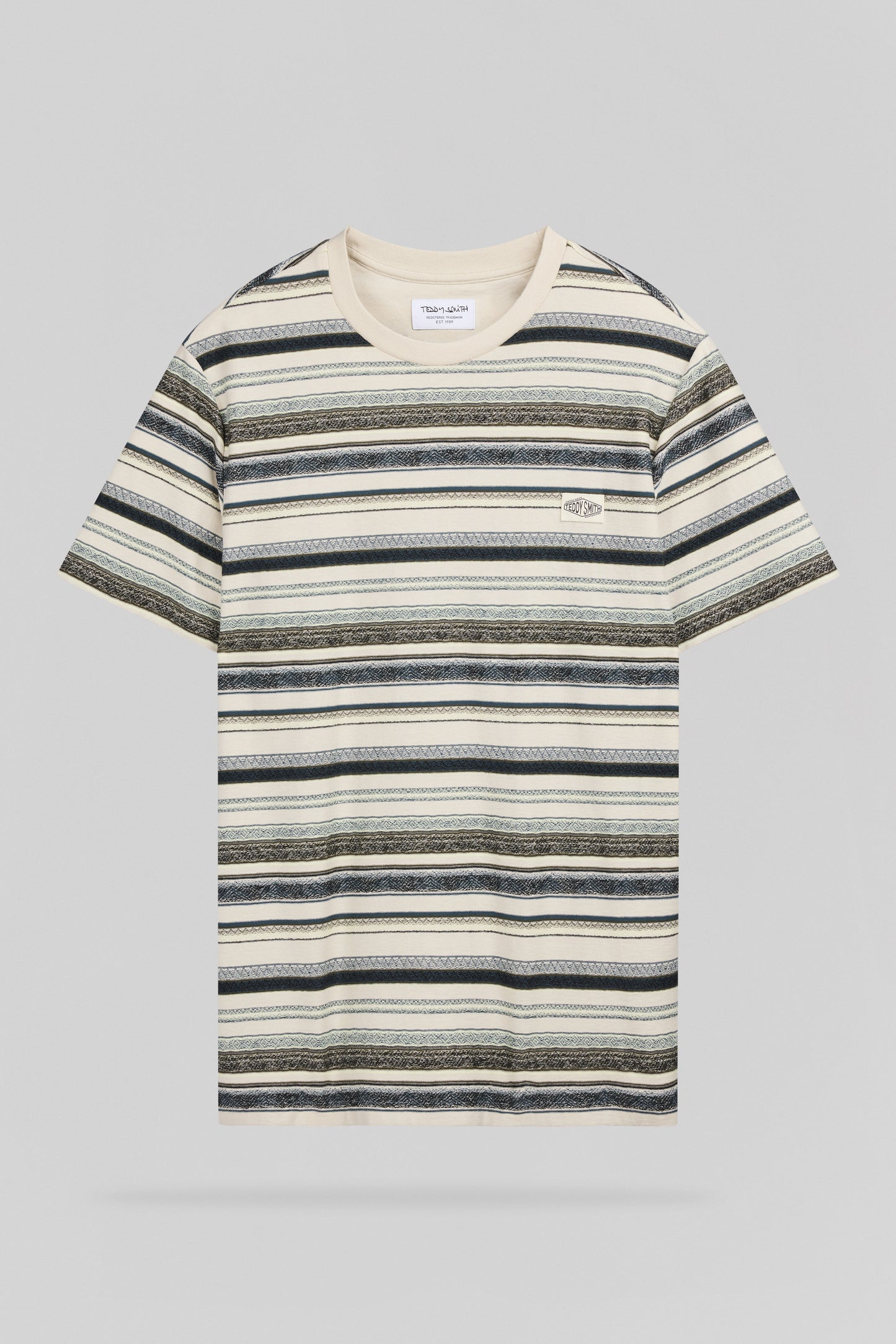 T-shirt T-MATEO MC CREAM