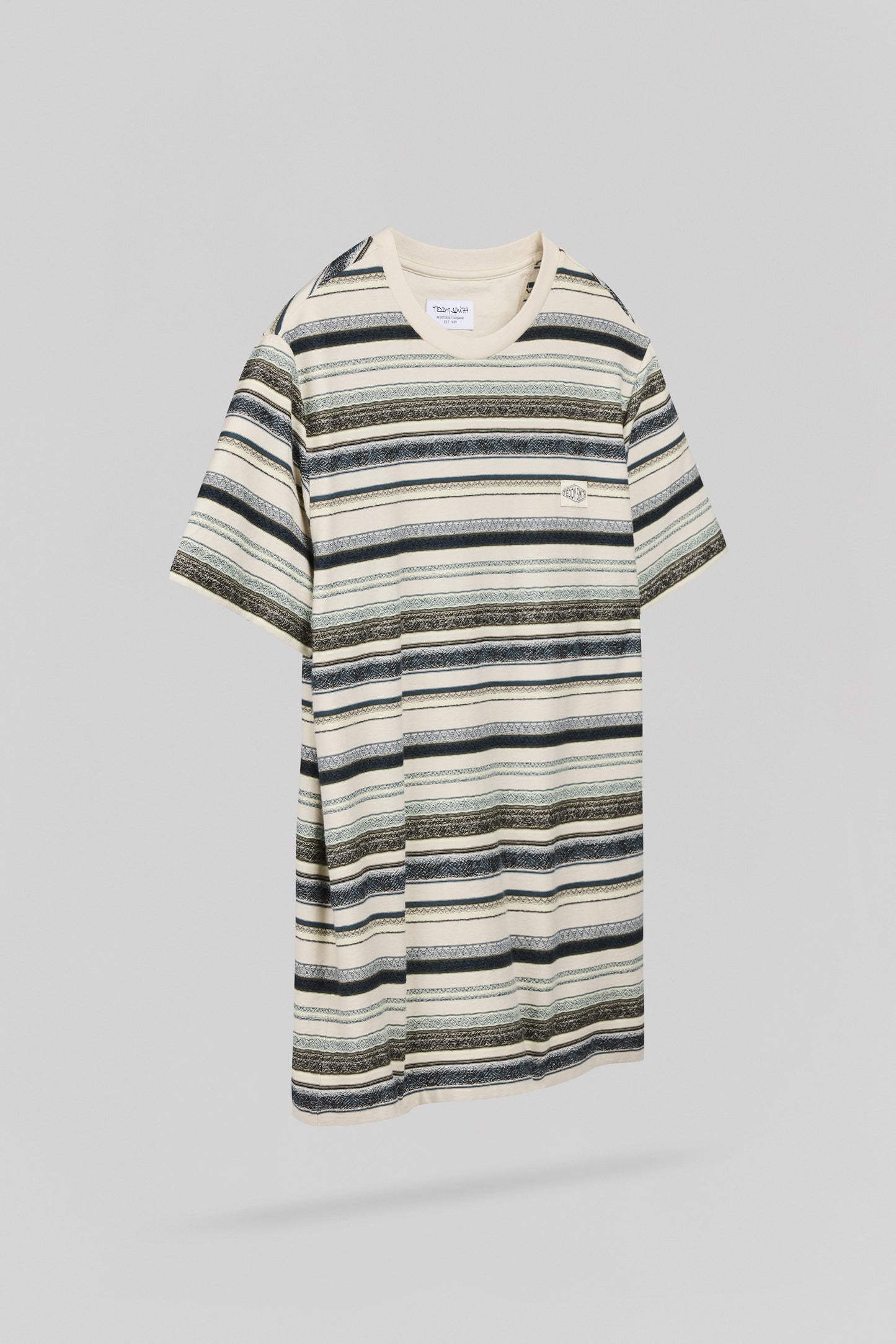 T-shirt T-MATEO MC CREAM