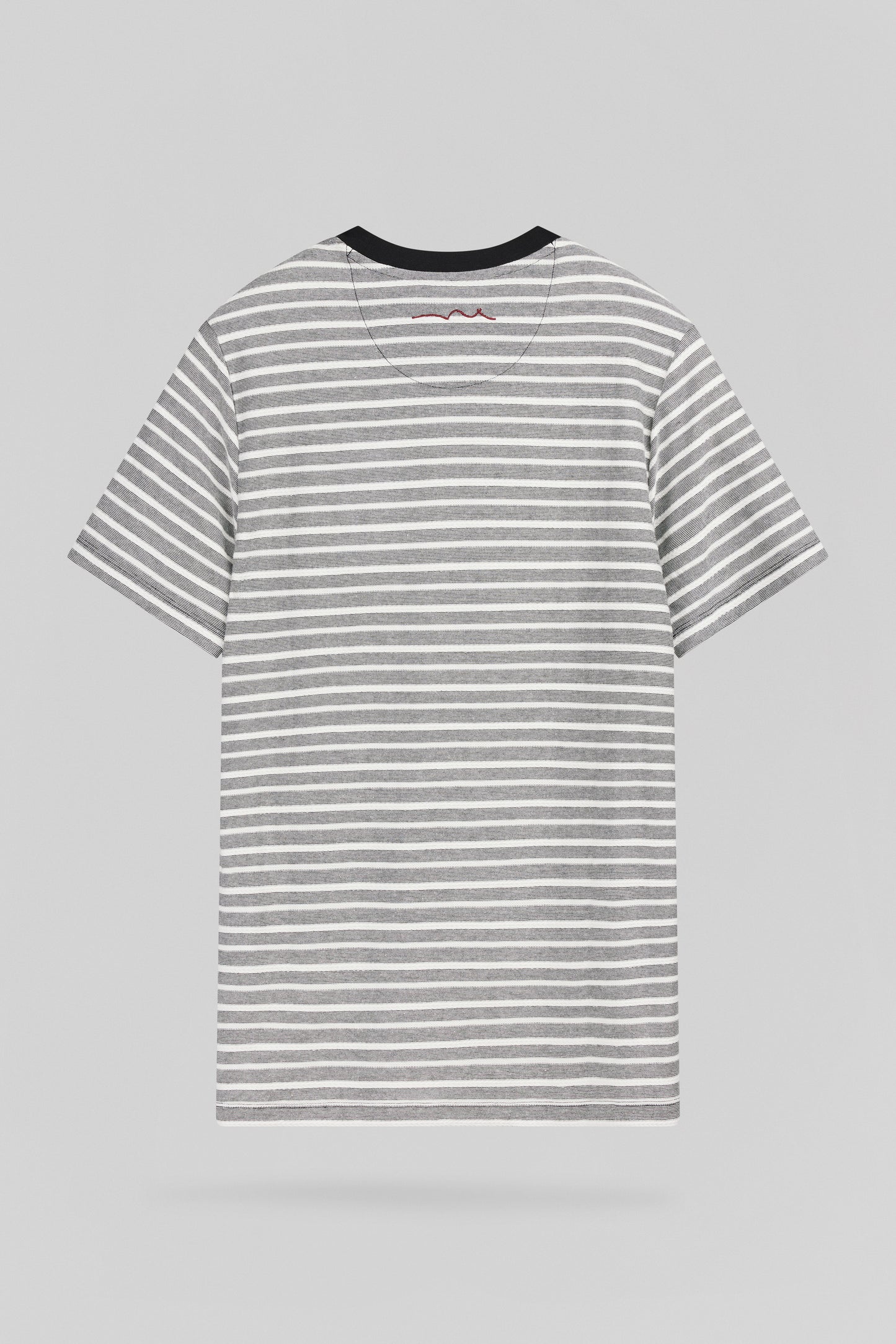 T-shirt Regular Fit T-MATIAS MC MELANGE BLACK