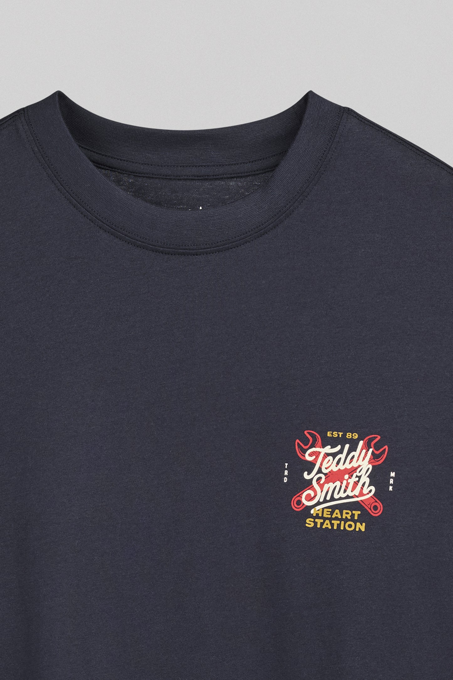T-shirt T-MOTORHEAT MC DARK NAVY