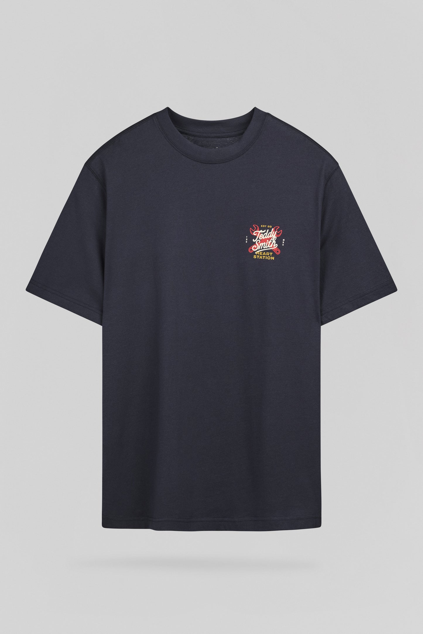 T-shirt T-MOTORHEAT MC DARK NAVY