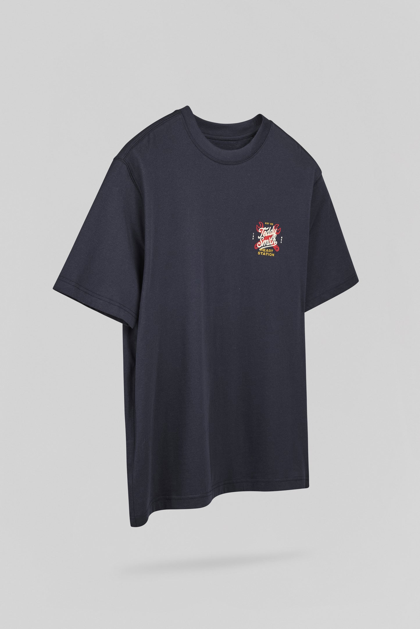 T-shirt T-MOTORHEAT MC DARK NAVY