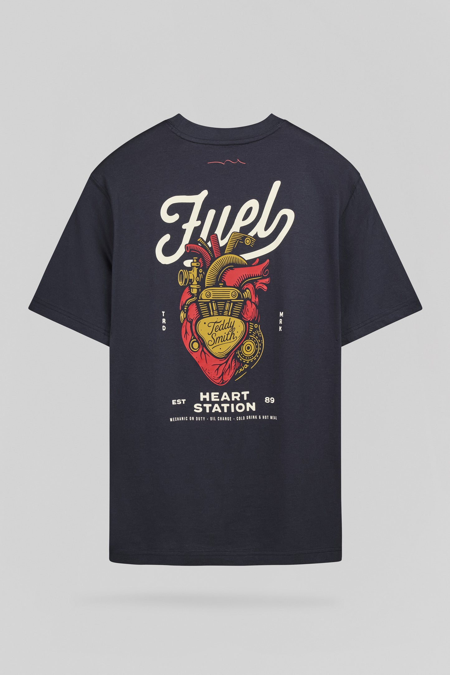 T-shirt T-MOTORHEAT MC DARK NAVY