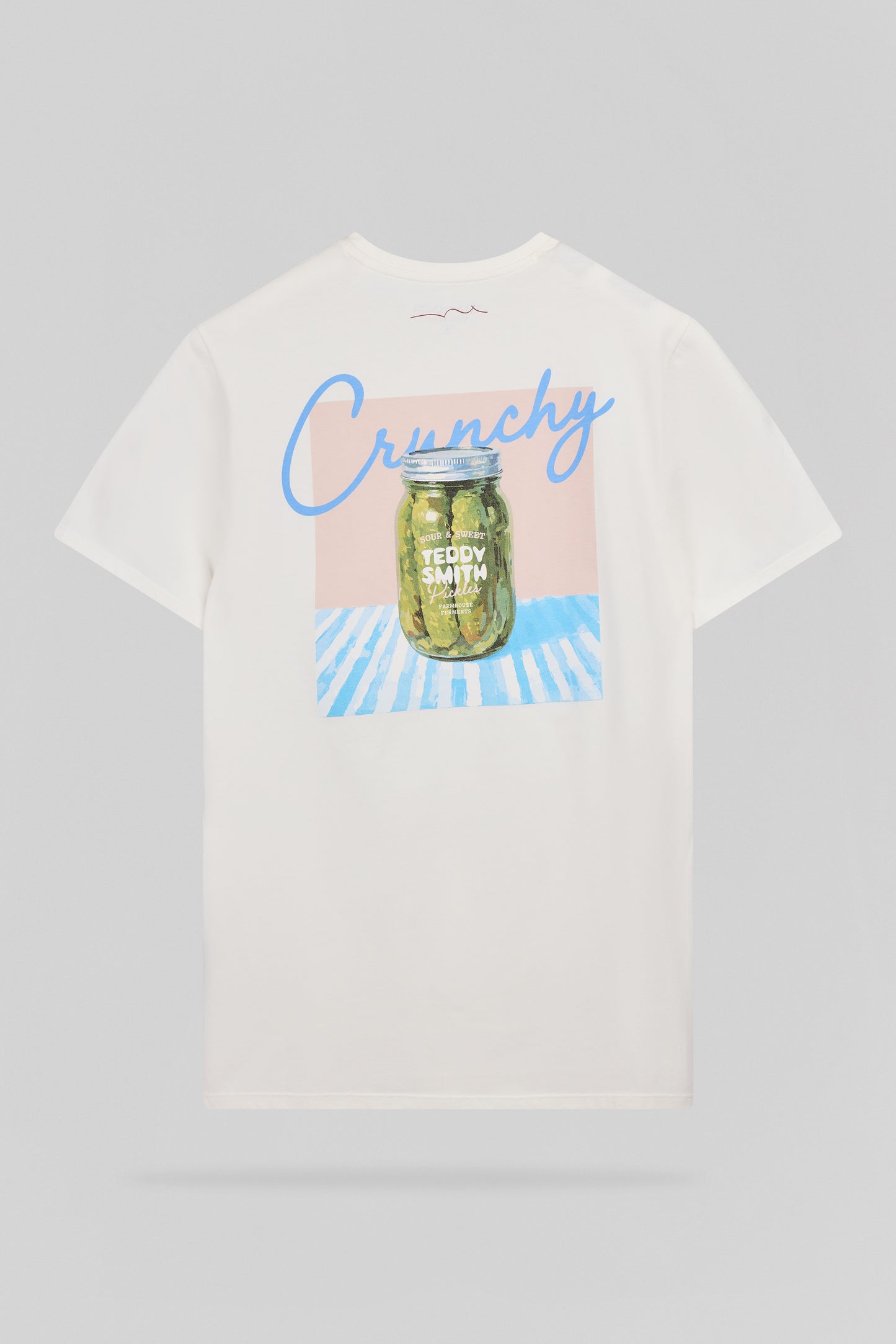 T-shirt col rond T-PICKLES MC MIDDLE WHITE