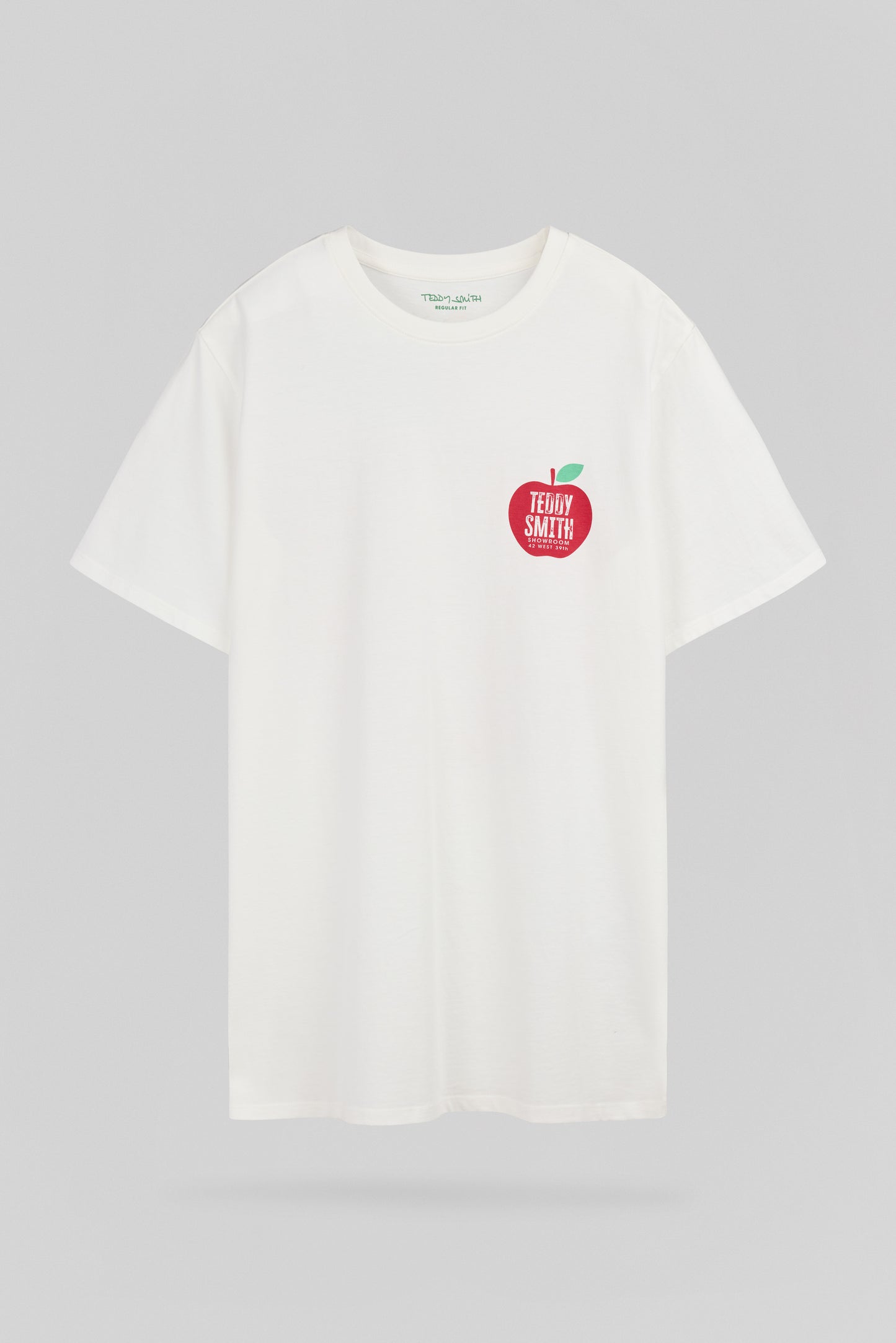 T-shirt col rond T-GOLDEN MC MIDDLE WHITE