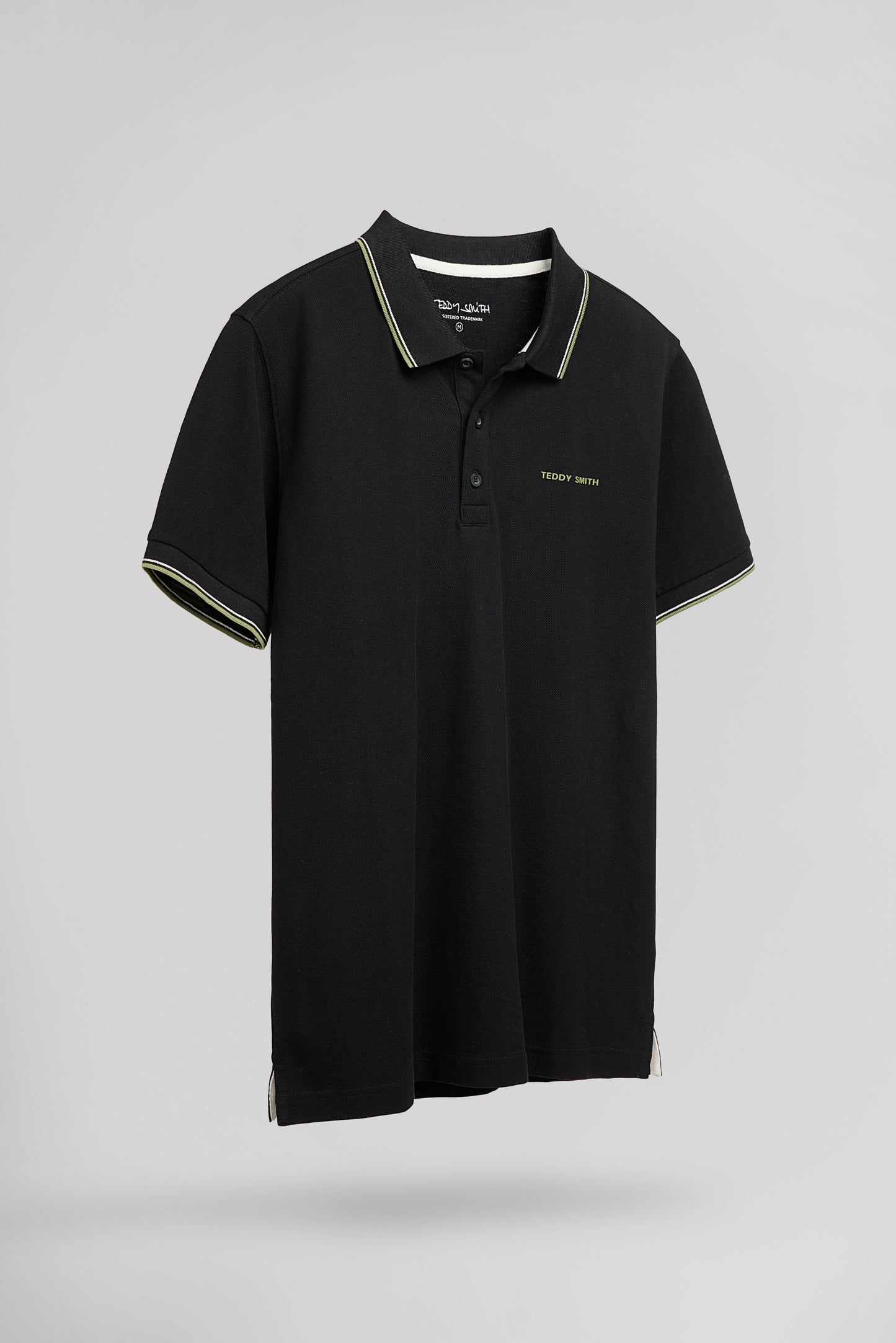 Polo piqué PASIAN 2 MC NOIR