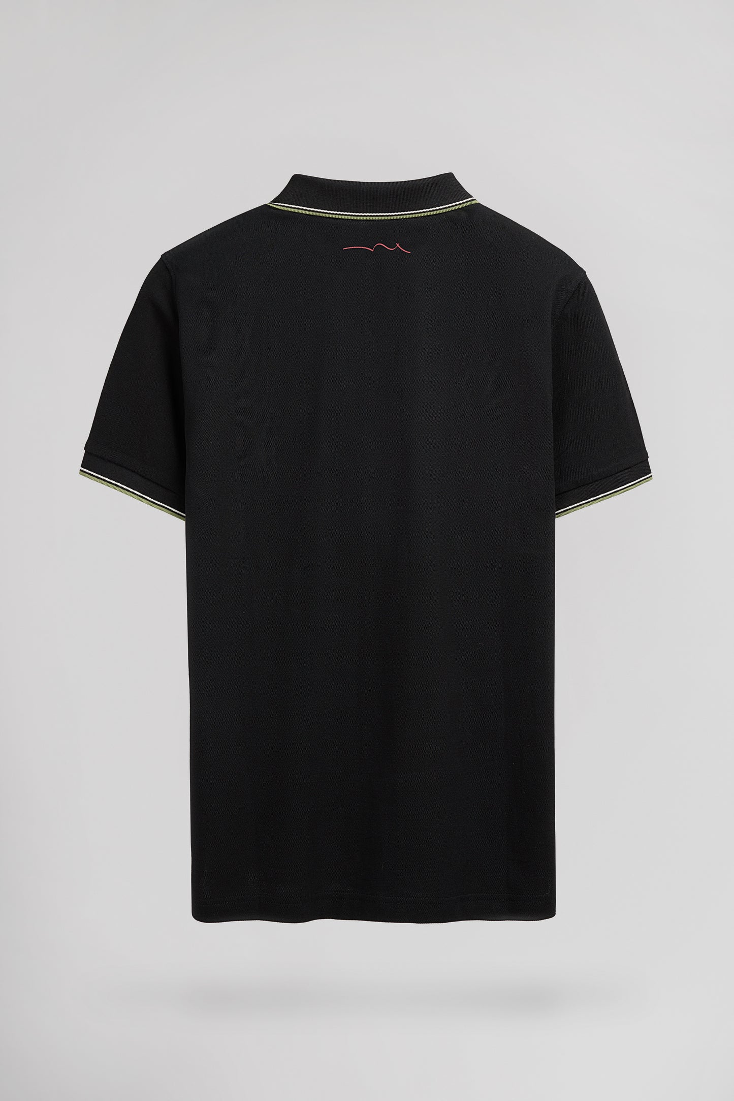 Polo piqué PASIAN 2 MC NOIR