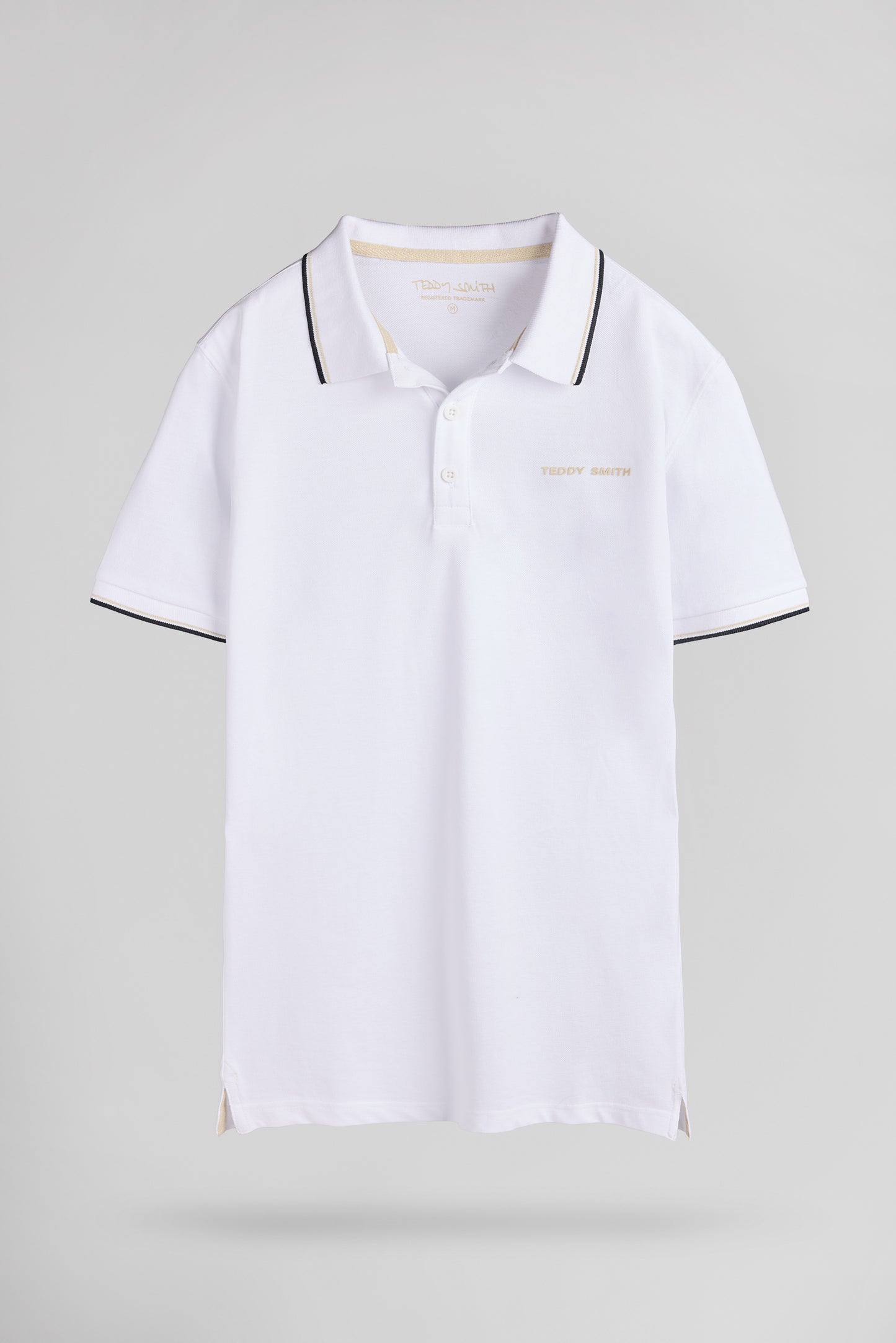Polo piqué PASIAN 2 MC BLANC