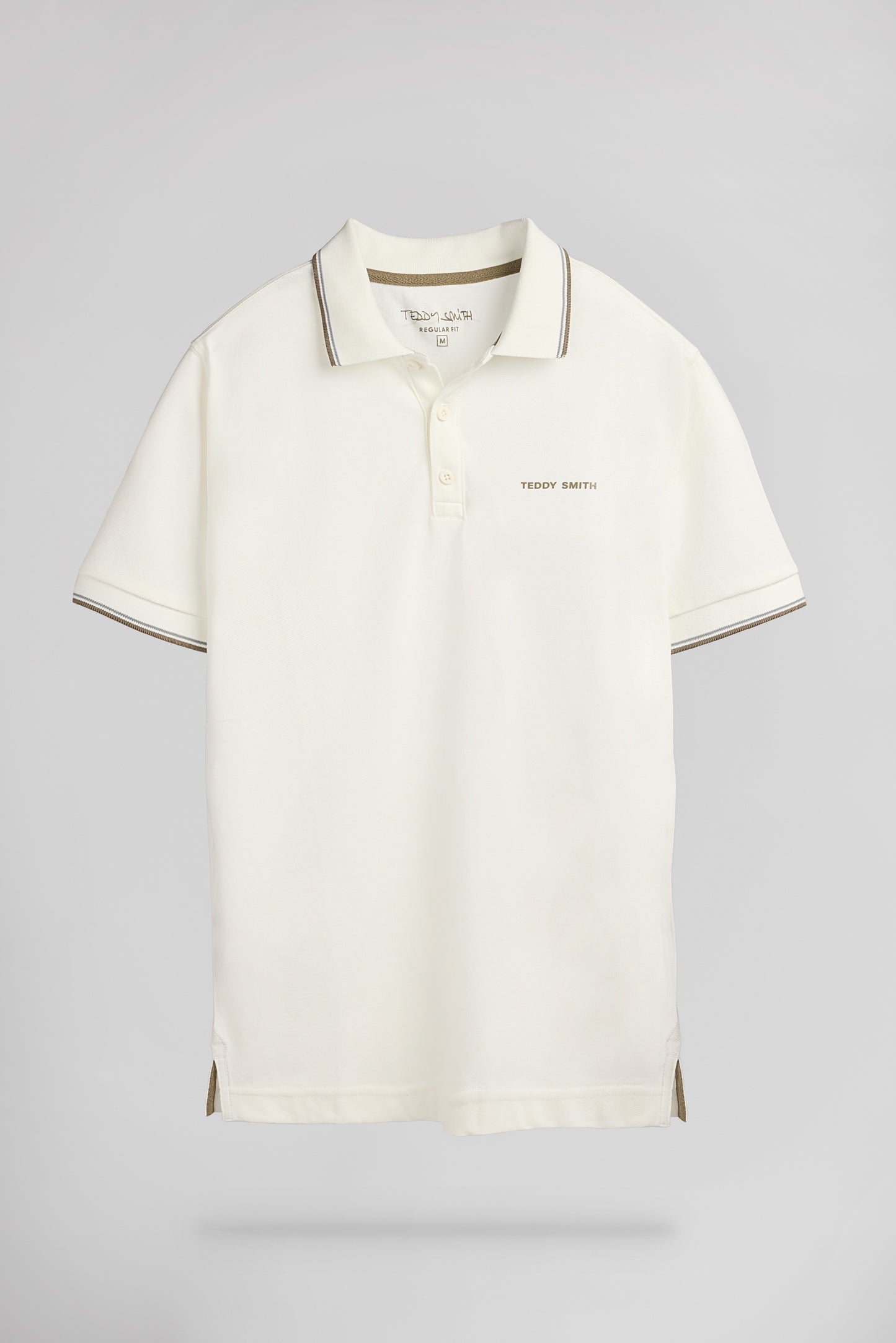 Polo piqué PASIAN 2 MIDDLE WHITE
